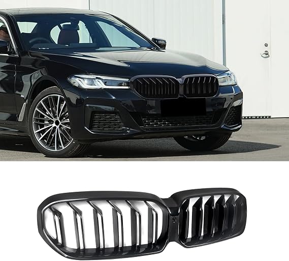 Front Grill Compatible with BMW 5 Series G30 2021-2023