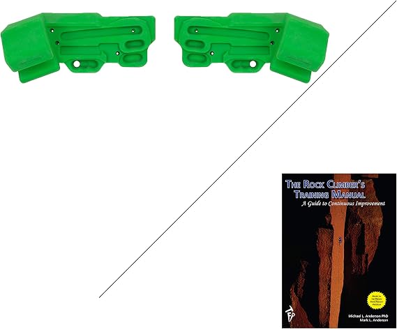 TRANGO Rock Prodigy Forge - Rock Training Device, Green, 24 Grips