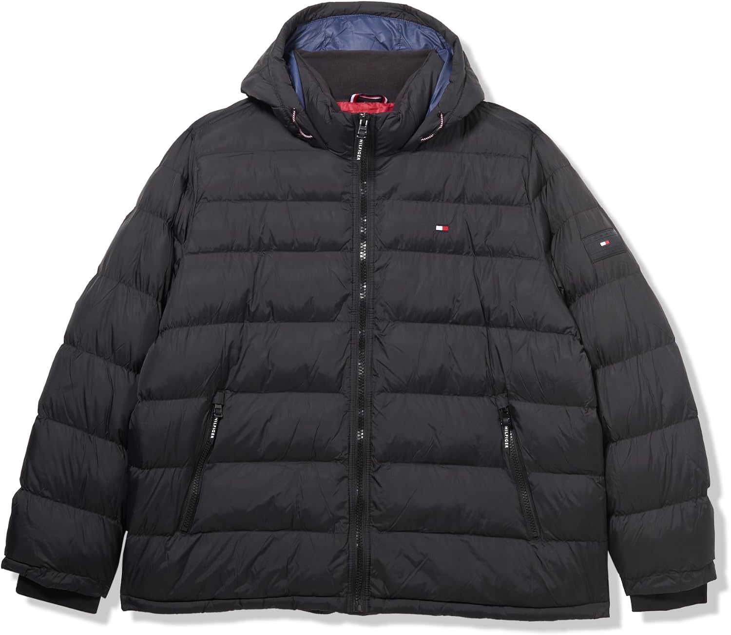 Tommy Hilfiger Mens Hooded Puffer Jacket Standard and Big & Tall