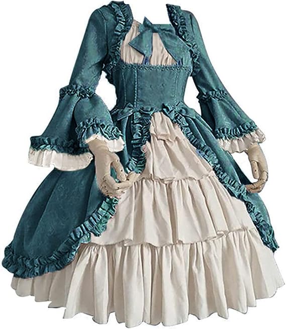 Rococo Baroque Marie Antoinette Ball Gown 18th Century Renaissance Court Gothic Victorian Princess Dress for Women