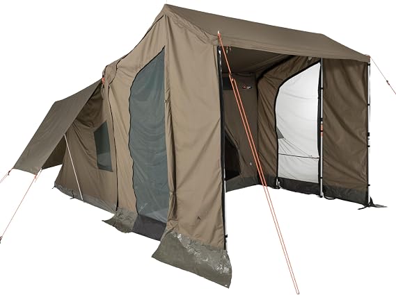 Oztent RV-3/5 Plus Peaked Side Panel Set, Awning Side Panels for RV-3 Plus and RV-5 Plus Tents, Set of 2 Panels, Adds Privacy and Weather Protection, Ripstop Polycotton Canvas