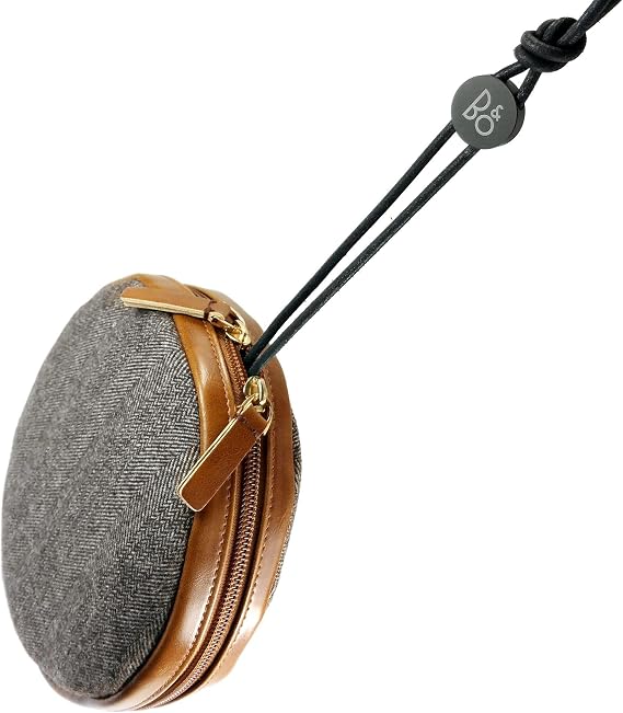 TUFF LUV Tweed Case Compatible With B&O Beoplay A1 1st/2nd Gen Brown