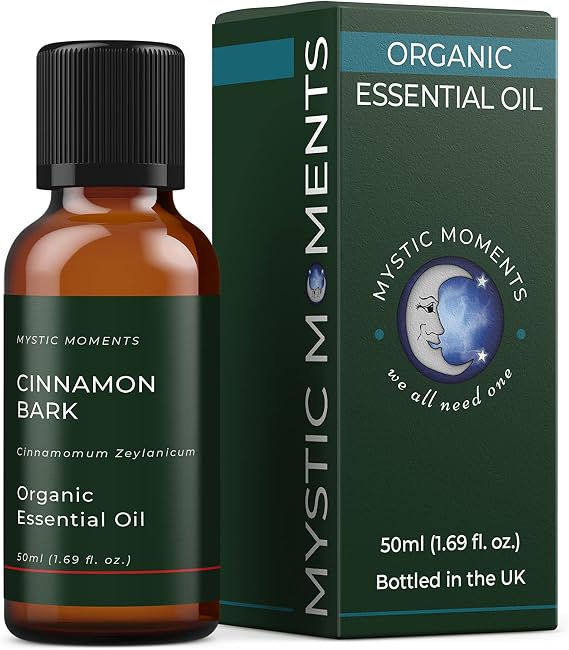 Mystic Moments | Organic Cinnamon Bark Essential Oil | 50ml