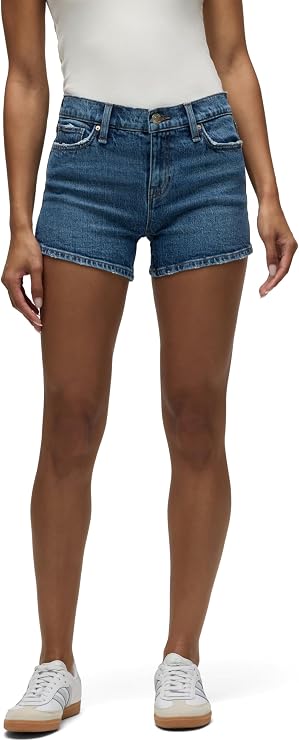 Hudson Women's Mid-Rise Patch Pocket Denim Short