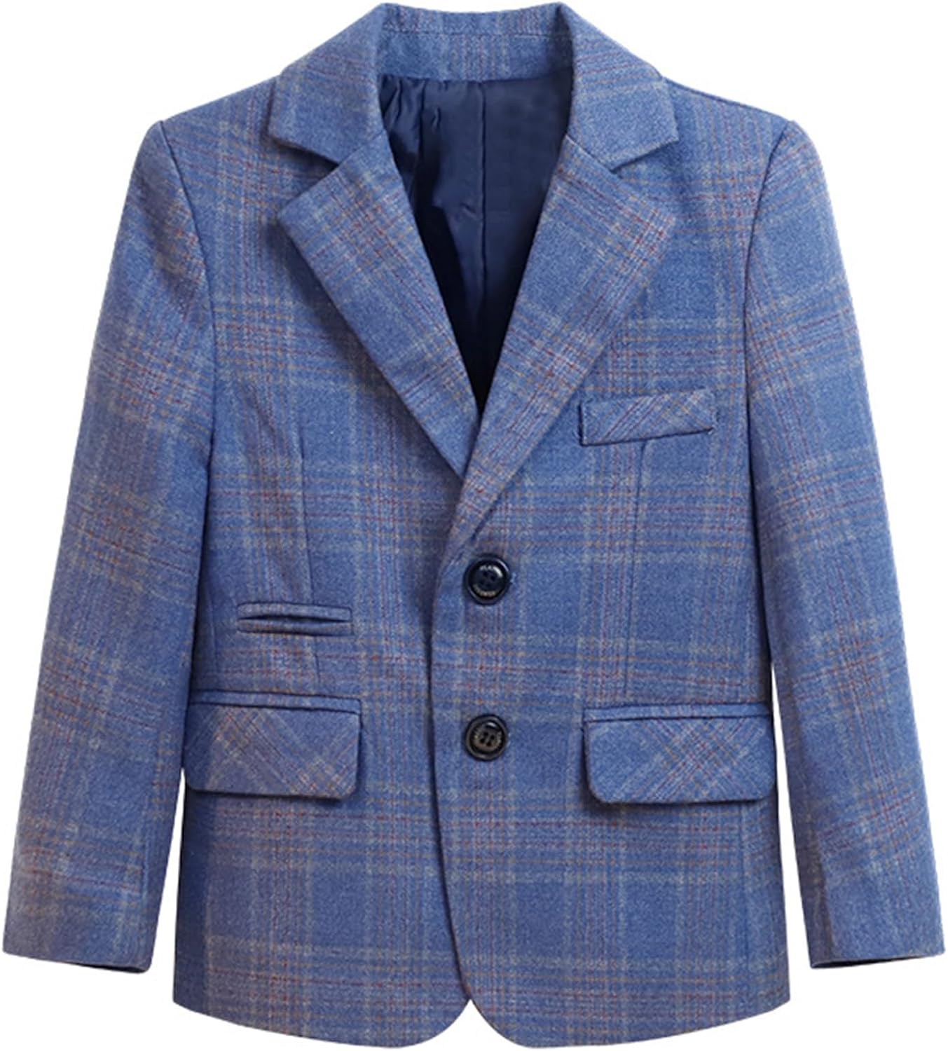 Little and Big Boys Formal Blazers Casual Button Suit Jackets Dress School Sport Coats