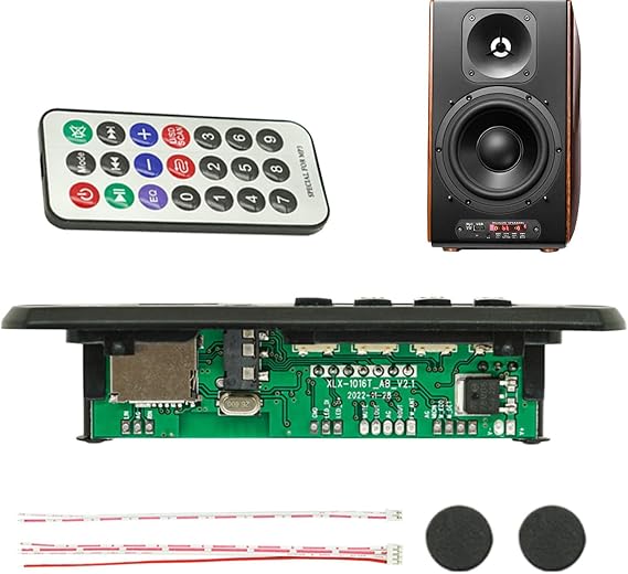 MP3 Decoding Module, MP3 Decoding Board - MP3 Music Player Programmable Combination - Sound Group Circuit Decoding Exchange for Car Broadcasting