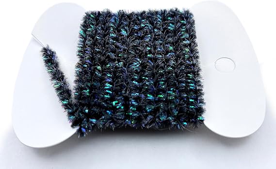 New Age Chenille - Medium (Black Pearl)