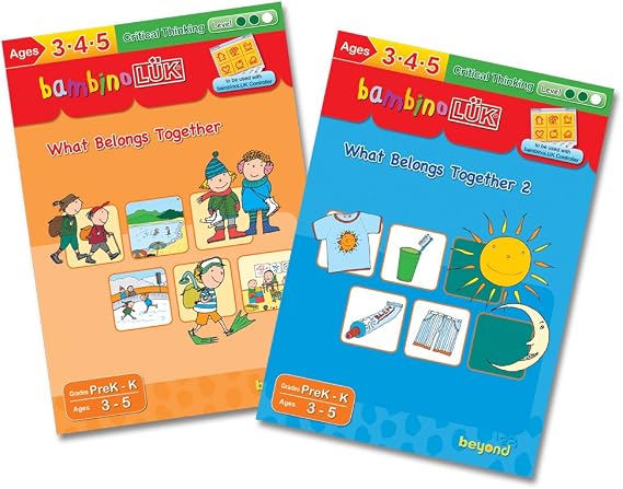 Beyond123 BambinoLUK Early Learning Critical Thinking 2 Workbook
