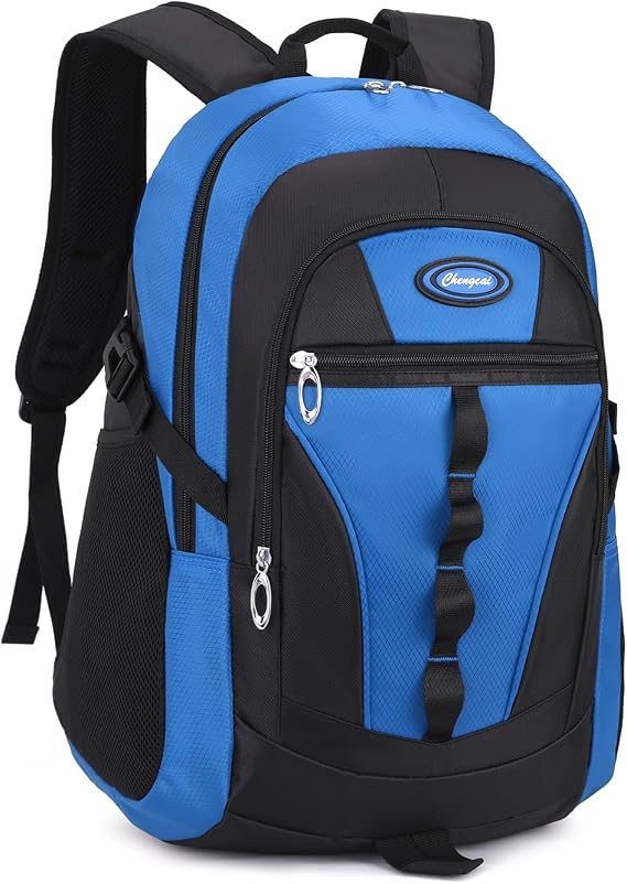 Kids School Backpack for Boys Girls,Large Capacity Bookbag(Sky Blue)