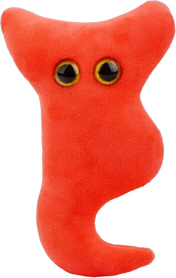 GIANT MICROBES Appendix Plush, 6" Organ Toy for Surgery Recovery Gift