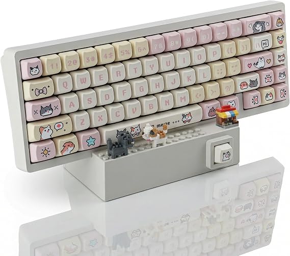 Hyekit Buildable DIY Keyboard Storage Stand, Interchangeable Front Panels