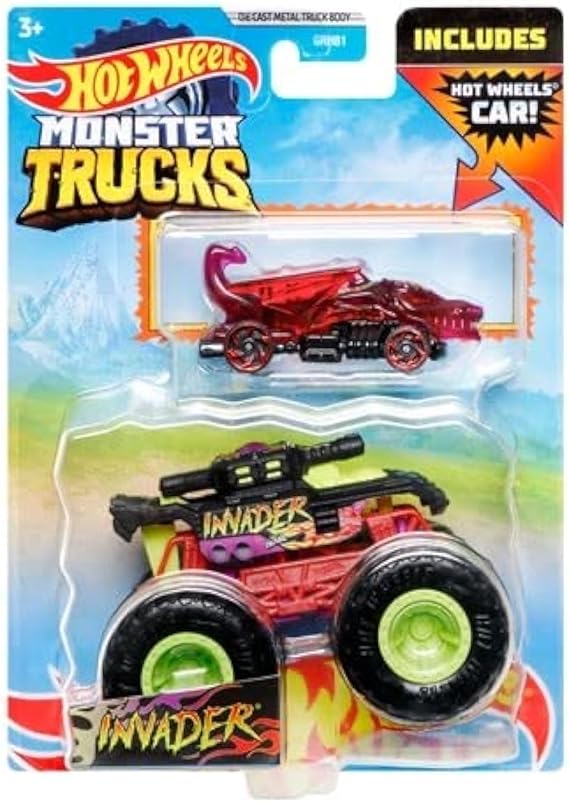 Hot Wheels Monster Trucks Invader