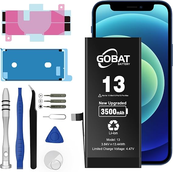 Replacement for iPhone Xs Battery, 4600mAh High Capacity Battery for iPhone Xs Model (A1920 A2097 A2098 A2100) with Replacement Tool Kits, 3.81V