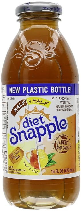 Snapple Diet Half and Half, 16 oz