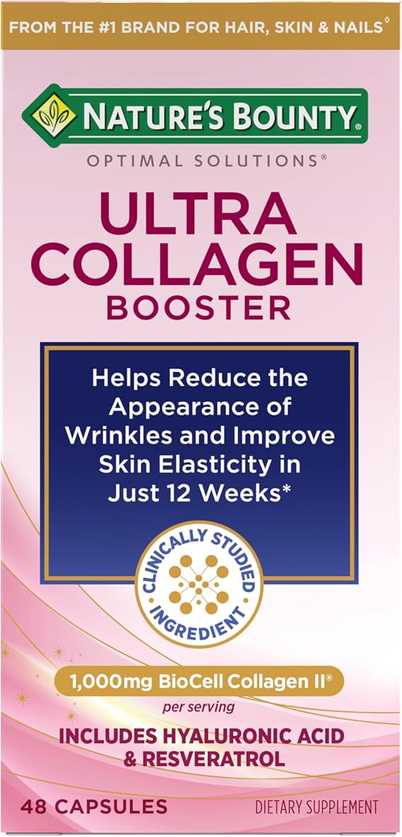 Nature's Bounty Optimal Solutions Ultra Collagen Booster, 48 Capsules