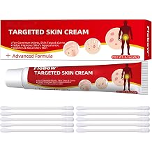 Plantar Wart Remover Cream - Skin Tag & Wart Removal for Feet & Body - Effective Natural Treatment for Flat Warts
