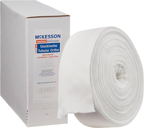 McKesson Stockinette, Non-Sterile, Polyester, Tubular, Latex-Free, 3 in x 25 yds, 1 Count, 1 Pack