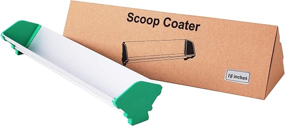 Dual Edge Aluminum Emulsion Scoop Coater for Silk Screen Printing Coating Tool (18 Inch)