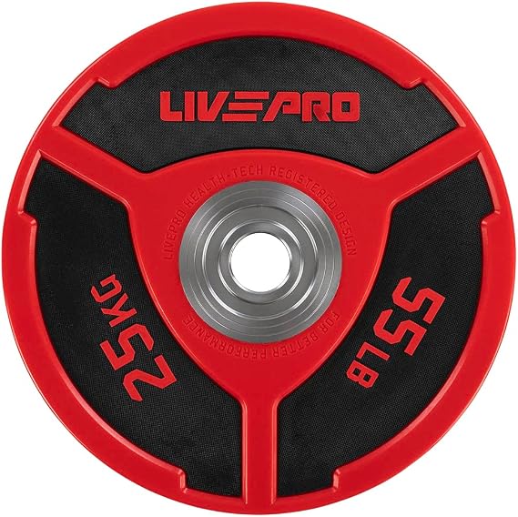 Livepro LP8027 25 Kg CPU Elite Bumper Plaka
