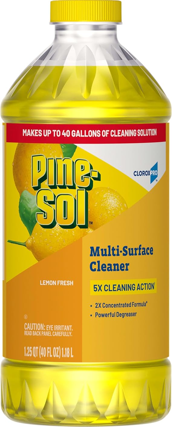 Pine-Sol CloroxPro Multi-Surface Cleaner, Lemon Fresh, 40 fl. oz.
