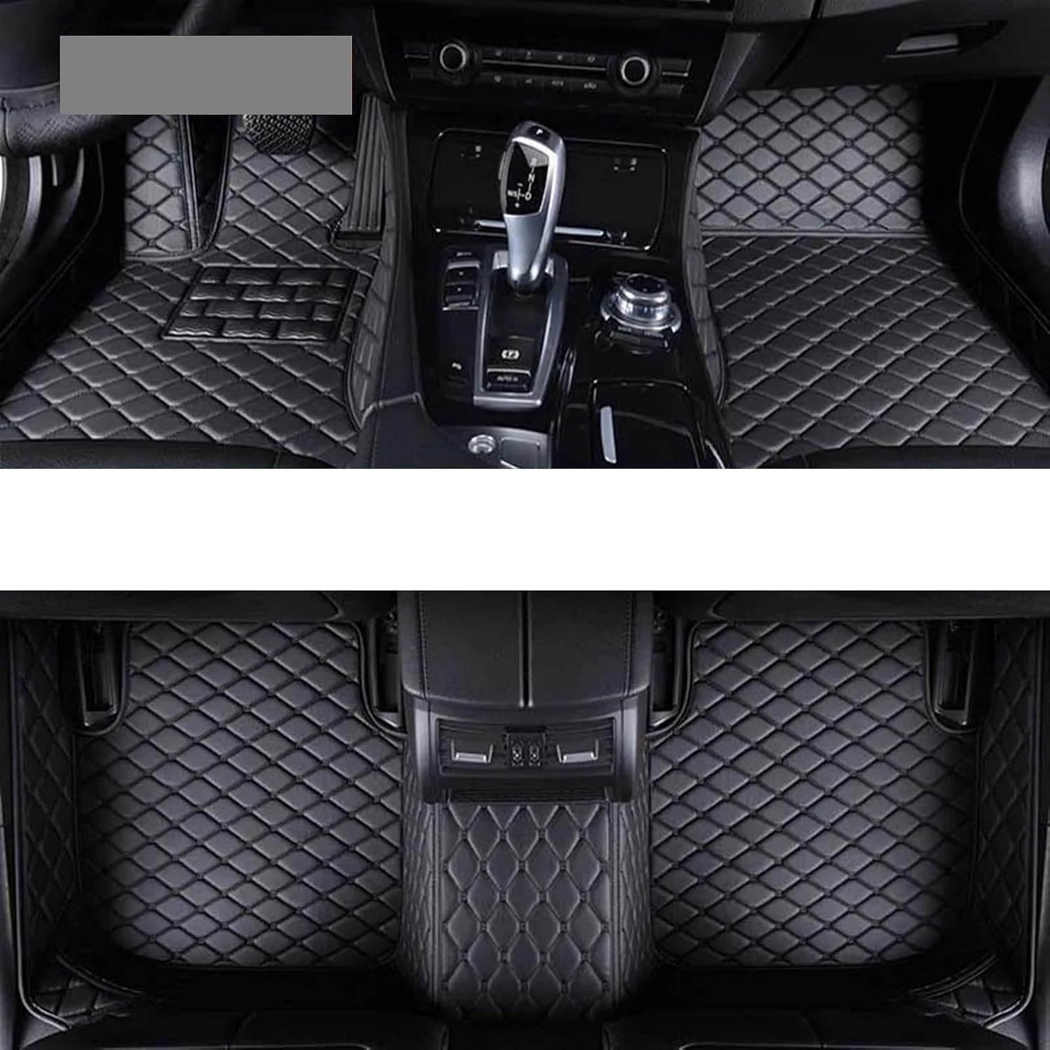 Car mat Custom Car Floor Mats for bmws I3I01 I4G26 I8I12 Auto Carpets Foot Car AccessorieAll Black,I8I12