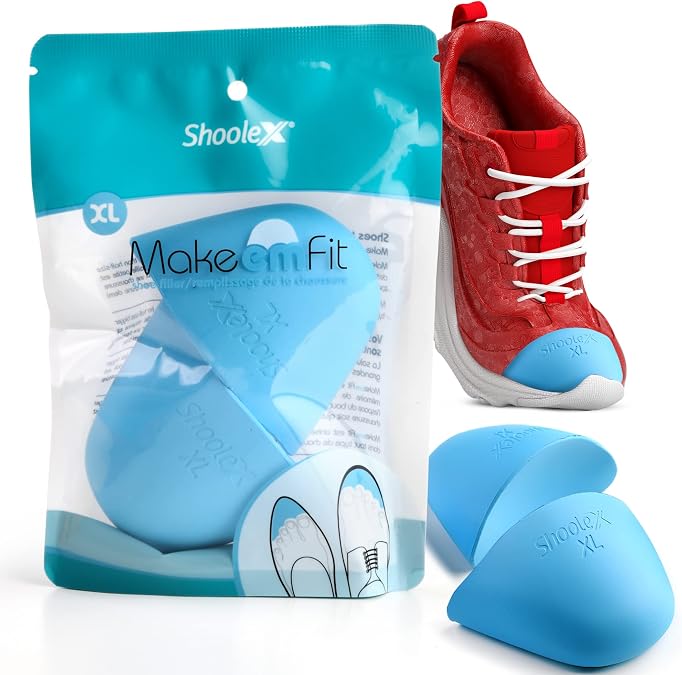 Shoolex Shoe Filler Inserts Memory Foam Toe Filler to Make Big Shoe fit