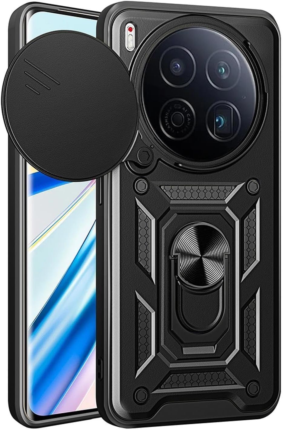 Microsonic TECNO Camon 40 Premier 5G Kılıf Impact Resistant Siyah [Camon 40 Premier 5G ile Uyumlu Kılıf - Siyah]