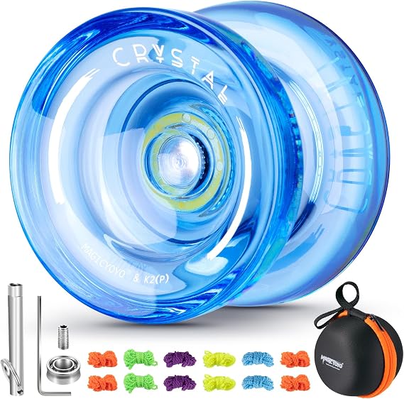 MAGICYOYO Professional Crystal Yoyo K2, Responsive Yoyo for Kids 8-12