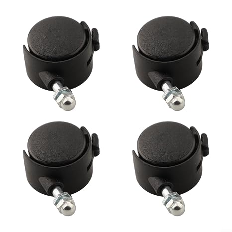 4Pack Replacement Heater Wheel, to Replace Heater Wheels Casters Set for Electric Oil Heaters Robust Directional Replacement Option(with Brake)