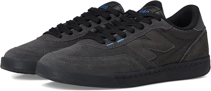 New Balance ユニセックス 大人用 440 V2 スケートシューズ, ダークグレー/ブラック, 9.5 Women/8 Men