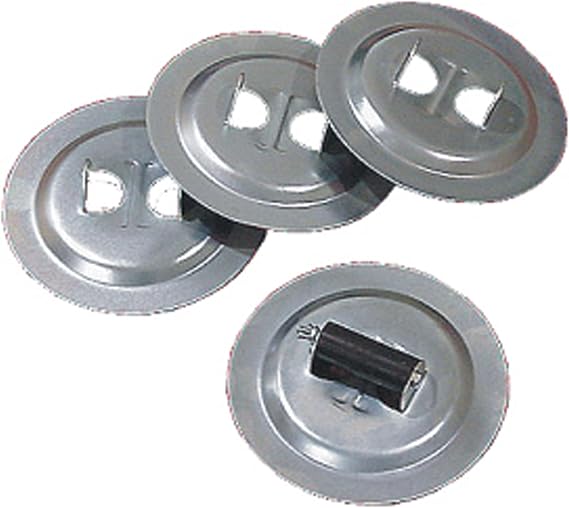 BAL 23035 Light Trailer Jack Base Pads Set of 2 Heavy-Duty Stabilizer Pads for Small Campers & Utility Trailers Anti-Slip, Durable, Easy Storage