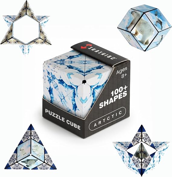 Shashibo DODECA Magnetic Puzzle Cube, Stress Relief Fidget Toy