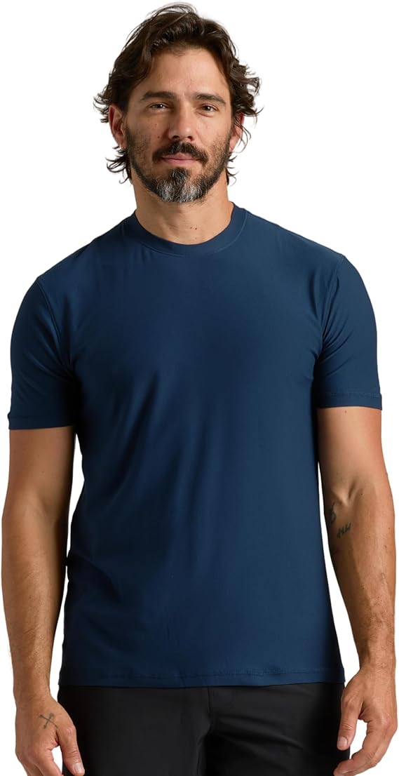 True Classic Men's Active Crew Neck Short Sleeve T-Shirt, 1-Pack - Black, 2XL