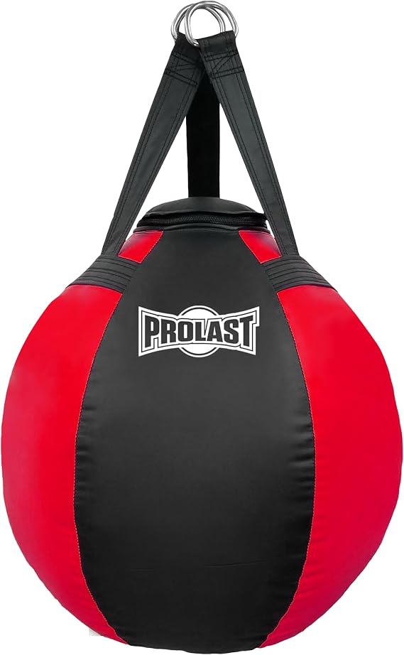 Wrecking Ball Heavy Punching Bag for Adults, Hook and Uppercut, Body Snatcher, Boxing, MMA, Muay Thai, 65 lbs, Classic