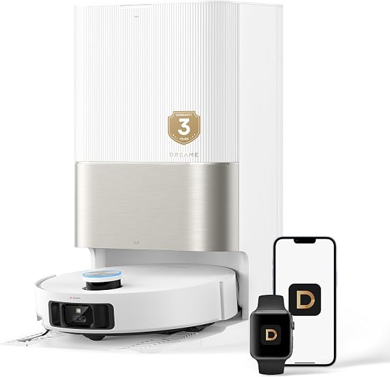 dreame X50 Ultra with Self-Cleaning All in One Robot Vacuum and Mop