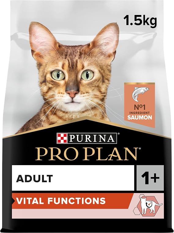 Pro Plan Somonlu Yetişkin Kedi Maması 1.5 kg [Enerji Sınıfı A+]