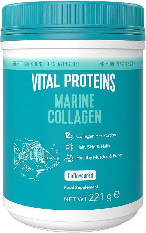 Vital Proteins Marine Collagen Peptides Powder,Unflavoured,221g