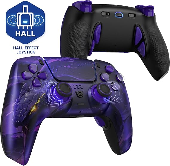 HEXGAMING PHANTOM Controller Compatible with ps5, PC - Orochi