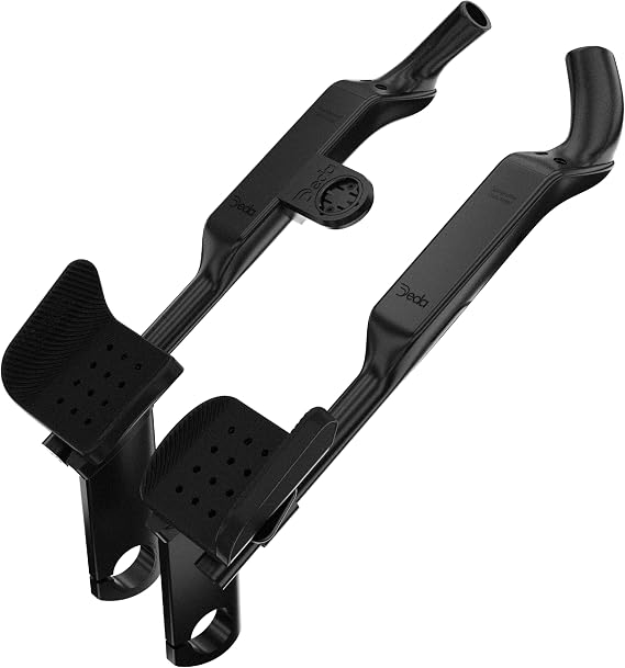 Deda Elementi FastPro Carbon Handlebar Extensions, Black, 410mm, SR Blips Satellite