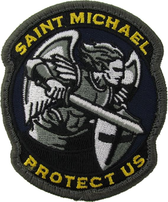 Saint Michael Modern Morale Patch (Full Color)