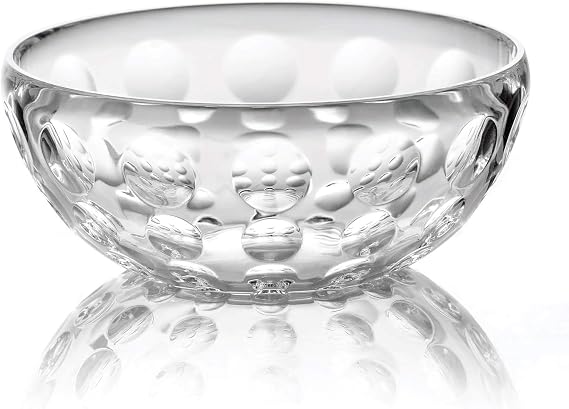 Guzzini Venice - Plastic Acrylic Bowl - Ice Cream Dessert Bowl - Clear, 343ml