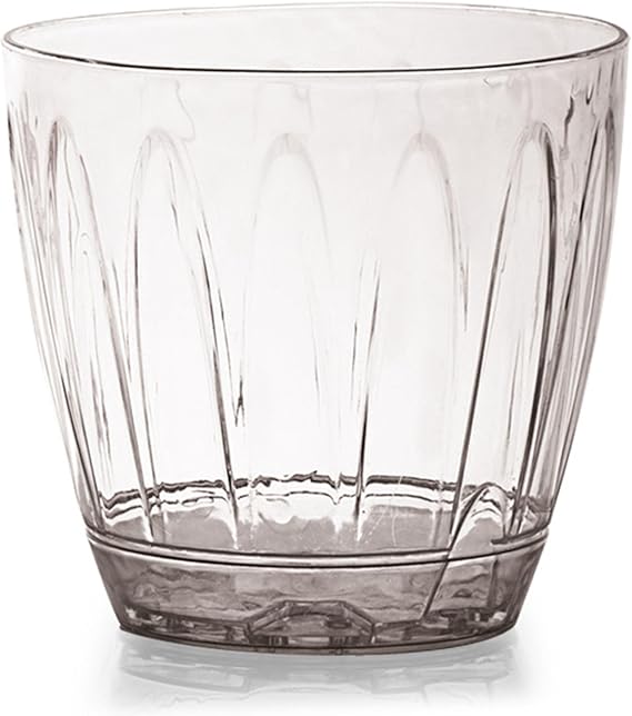 Şeffaf Kristal Orkide Saksısı, Dekoratif Çiçek Saksı, Modern Tasarım, Şık ve Sağlam (3 Litre)
