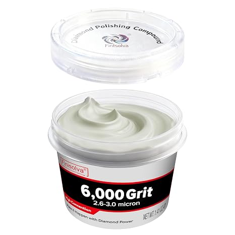 Diamond Paste Polishing and Lapping Compound, 450 Grit, 40 G, Fast Cutting