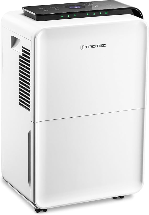 TROTEC TTK 99 HEPA Nem Alma Cihazı ve Hava Temizleyici | 90 m²/230 m³'e kadar olan odalar için uygundur | Su haznesi yakl. 4 litre