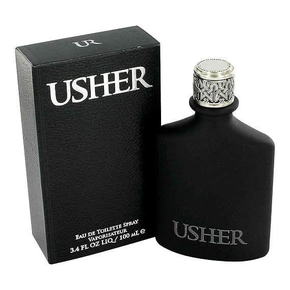 Usher for Men Eau de Toilette Spray, 3.4 Ounce