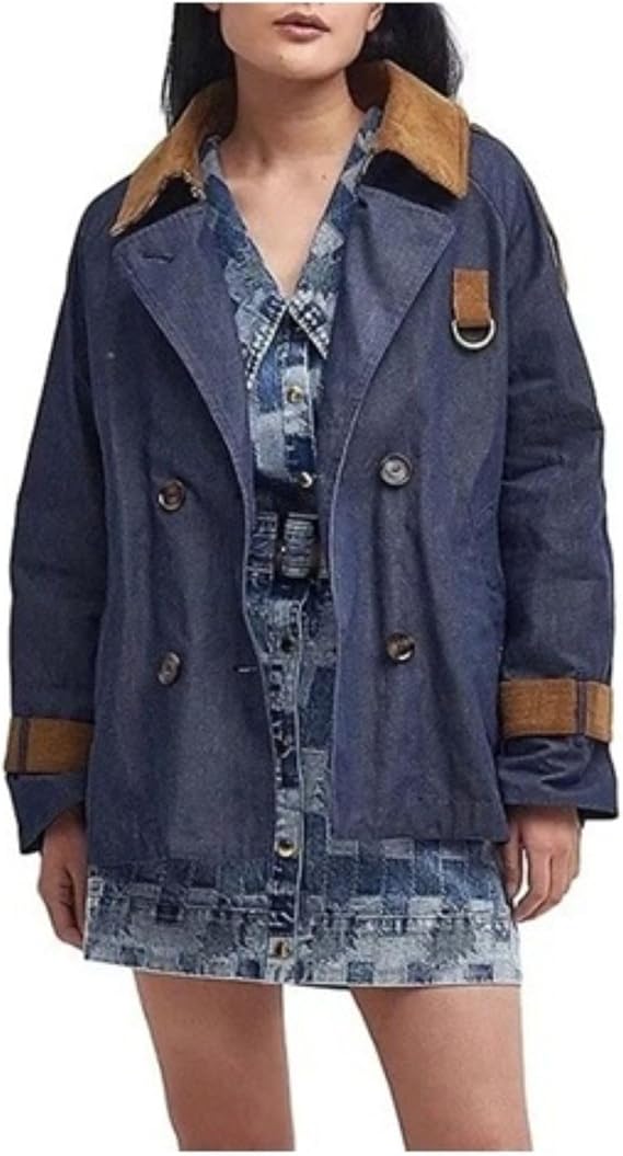Barbour Easington Showerproof Jacket in Indigo Summer Navy - 12