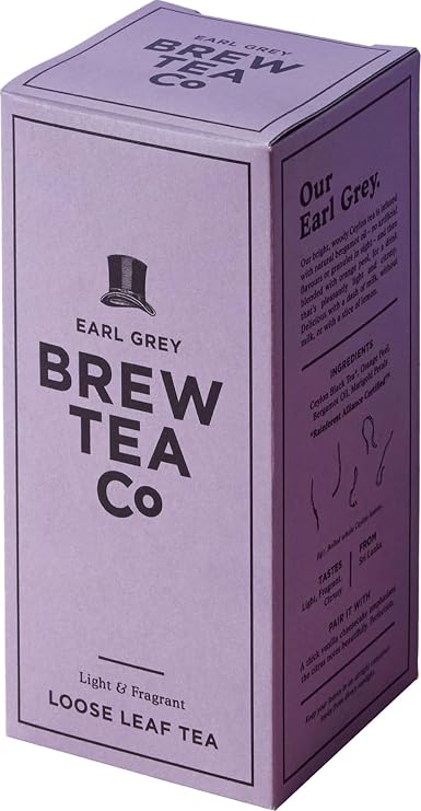 Brew Tea Co - Earl Grey - Light & Fragrant - 113g Loose Leaf Tea