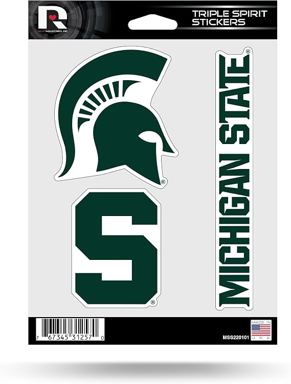 Rico Industries NCAA Alabama Design Triple Sticker Sheet