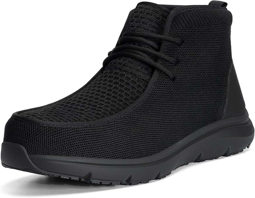 Steel Toe Shoes for Men Women Comfortable Lightweight Breathable Waterproof Slip Resistant Safety Work Boots