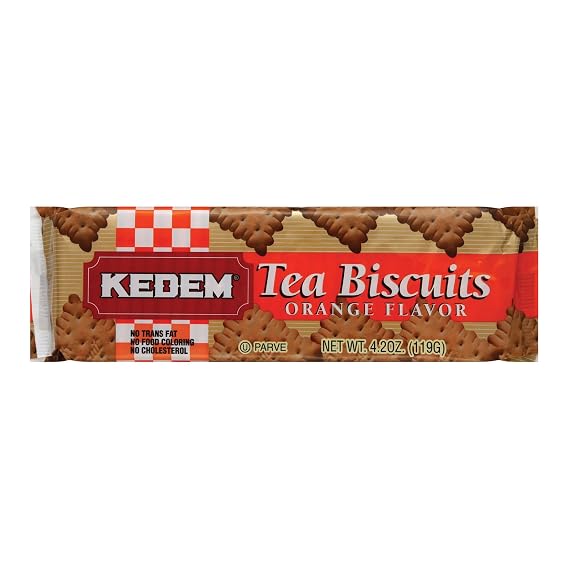 Kedem Orange Tea Biscuit, 4.2 oz